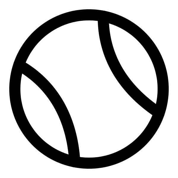 Tennis Ball Alt Vector