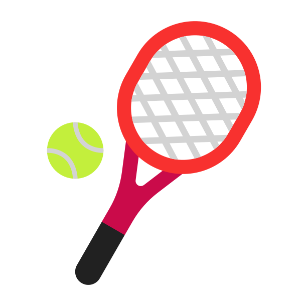 Tennis Flat Vector