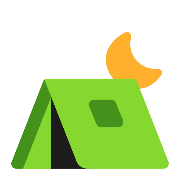 Tent Flat Vector