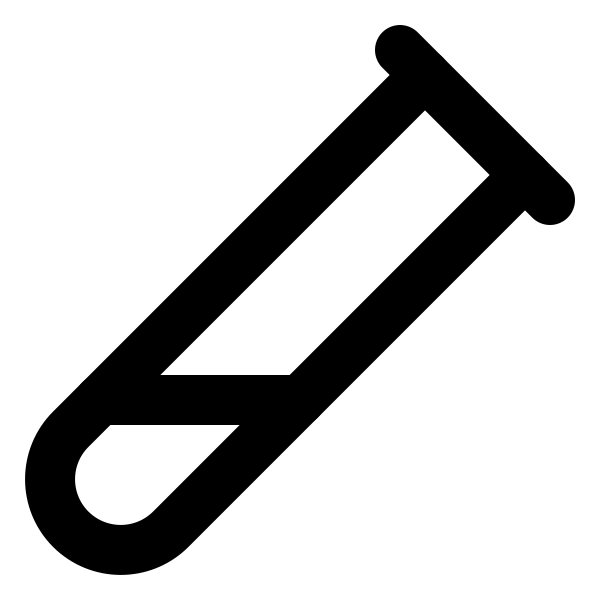 Test Tube Diagonal