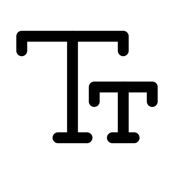 Text Size Vector
