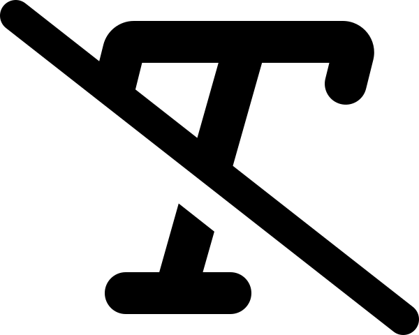 Text Slash