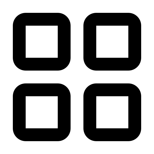 Th Large Outline Vector