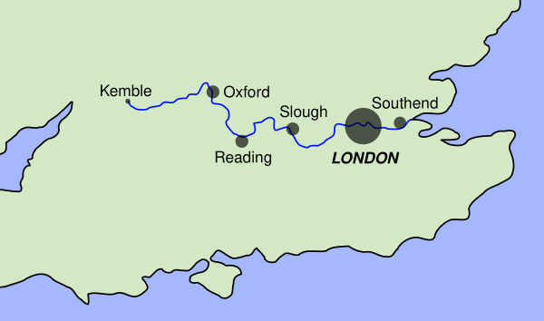 Thames Map