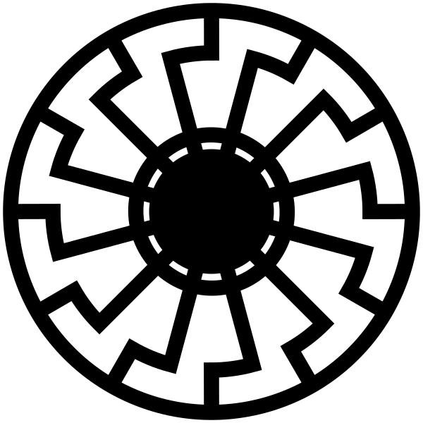 The Black Sun Vector