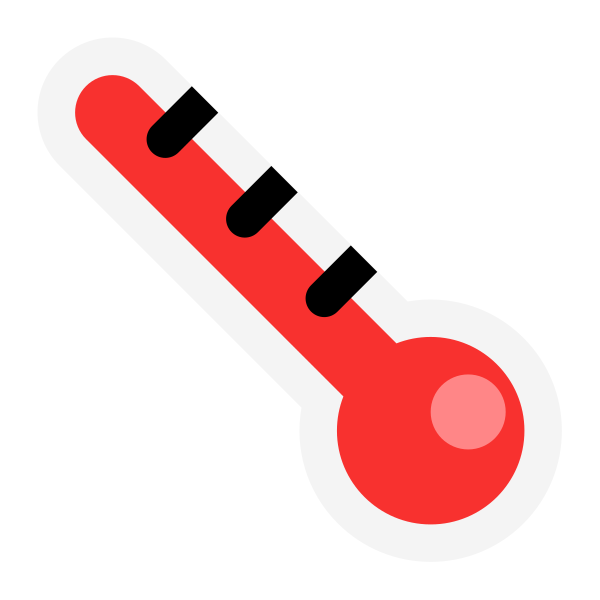 Thermometer Flat