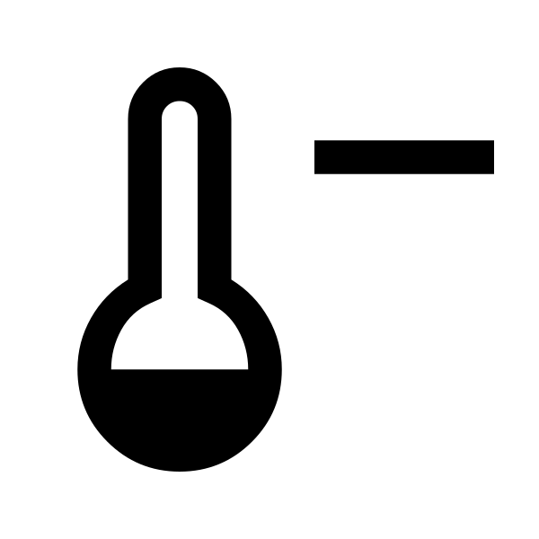 Thermometer Minus Fill