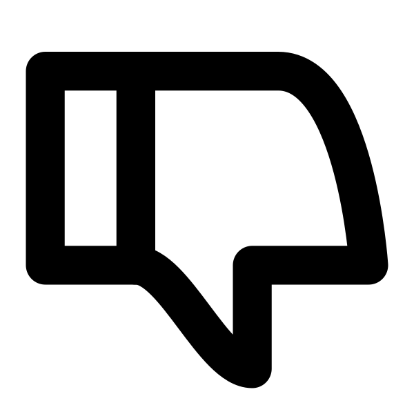 Thumb Down Vector