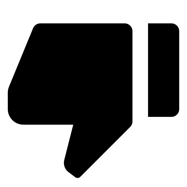 Thumb Down Fill