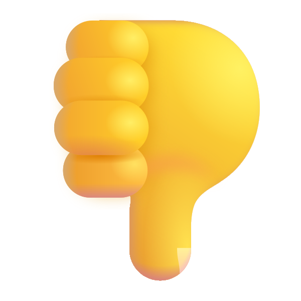 Thumbs Down Color Default