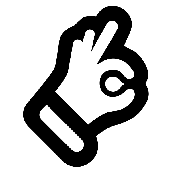 Thumbs Ok Vector