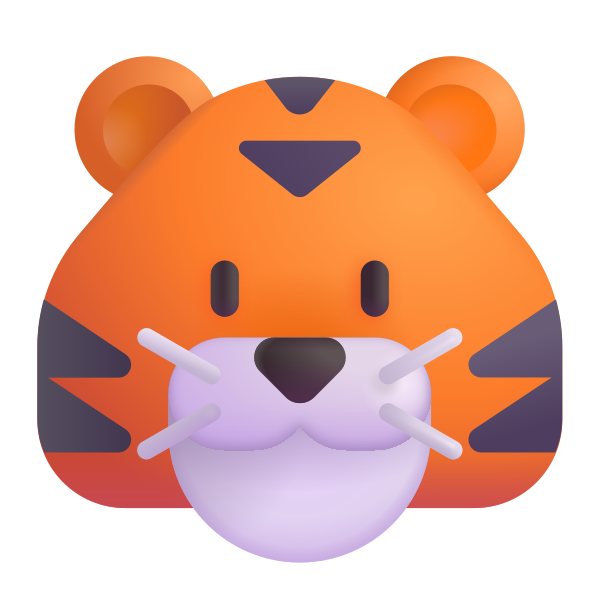 Tiger Face Color