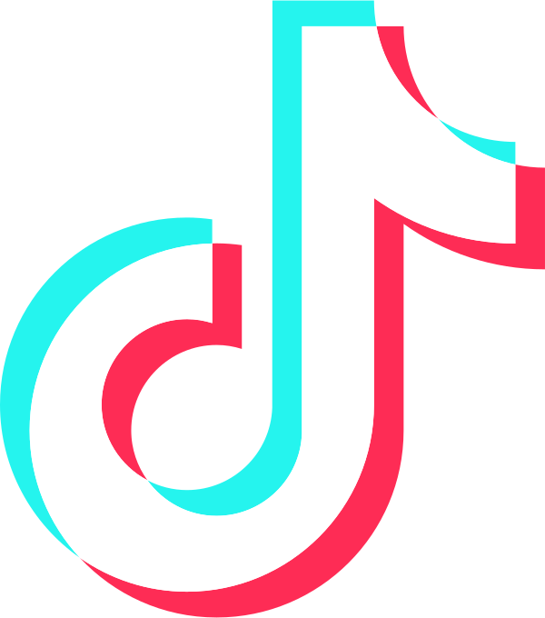 Tiktok Icon Dark Vector