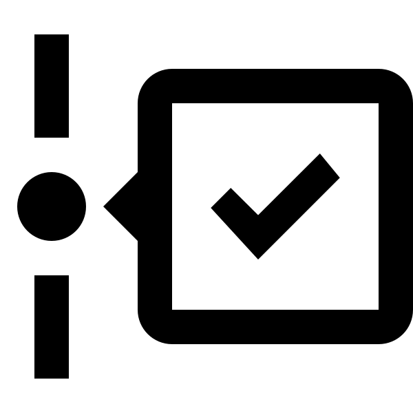 Timeline Check Outline