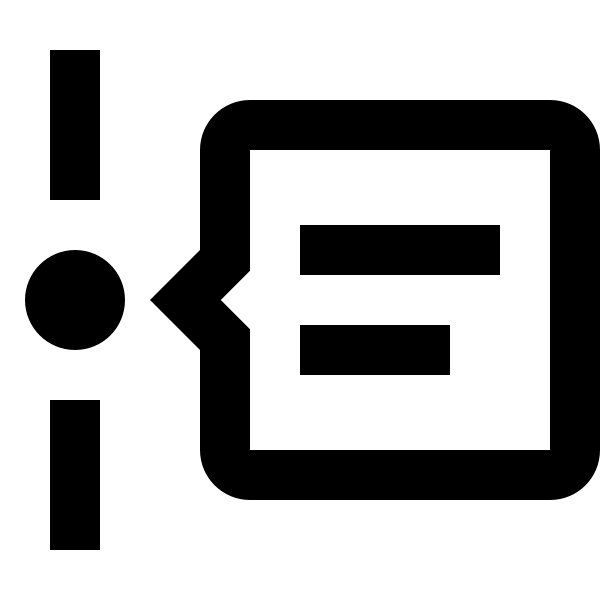 Timeline Text Outline
