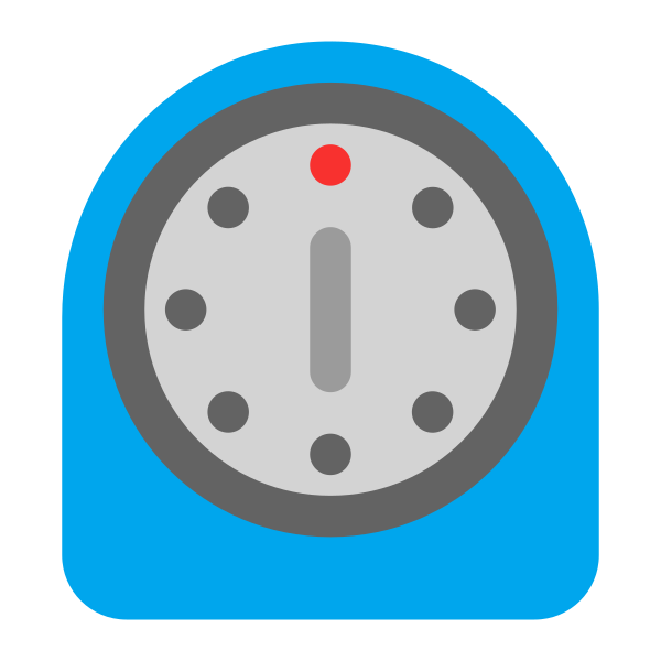 Timer Clock Flat