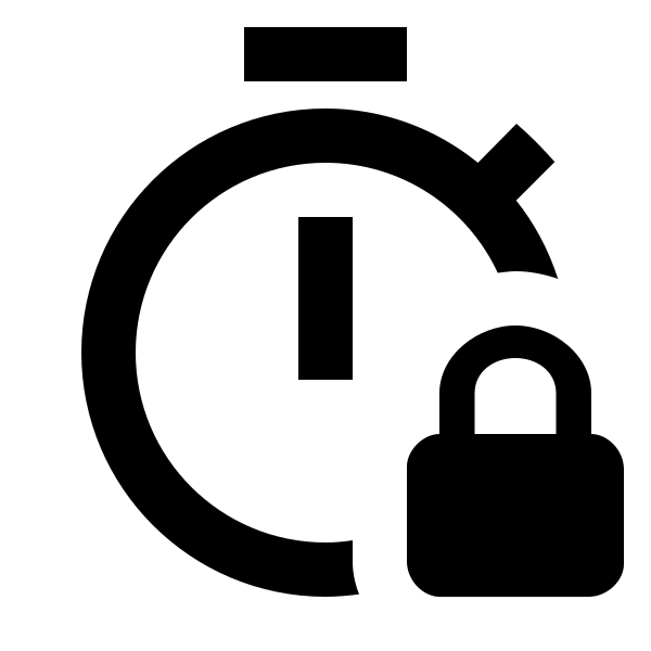 Timer Lock Outline