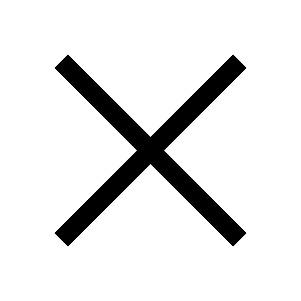 Times Solid Vector