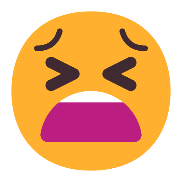 Tired Face Flat