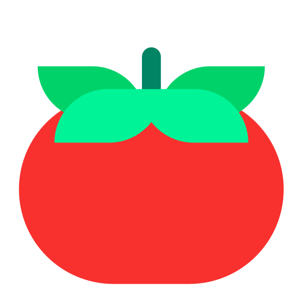 Tomato Flat Vector