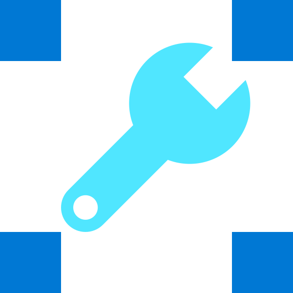 Tool Blue Squares Vector