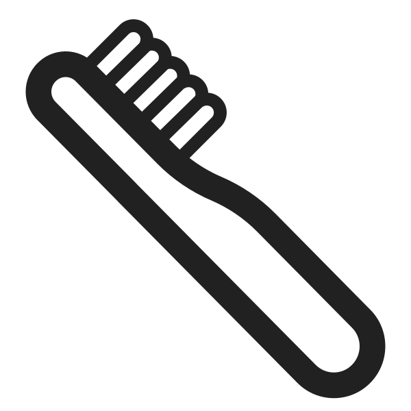 Toothbrush High Contrast
