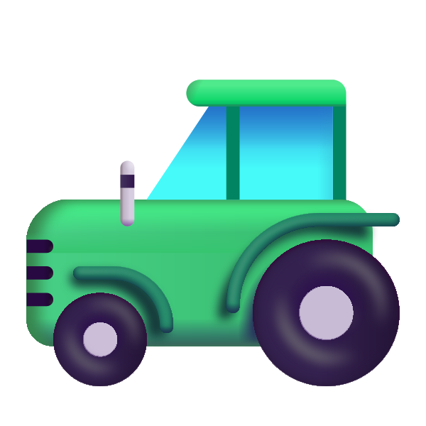 Tractor Color Vector