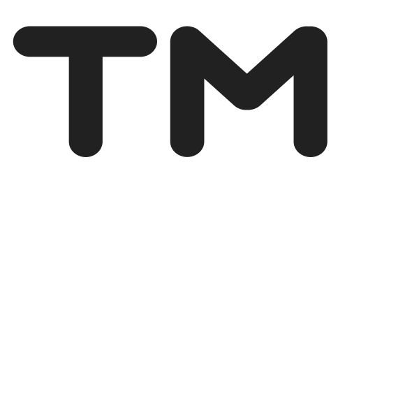 Trade Mark High Contrast Vector