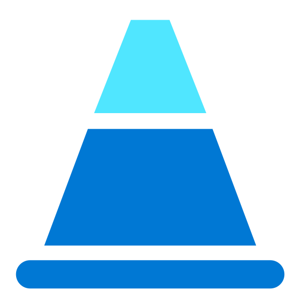 Traffic Cone Vector