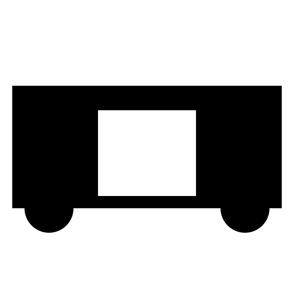 Train Car Box Open