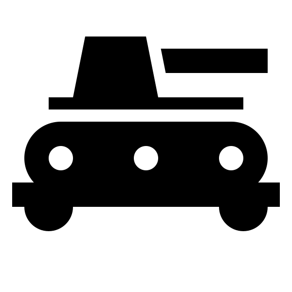 Train Car Flatbed Tank
