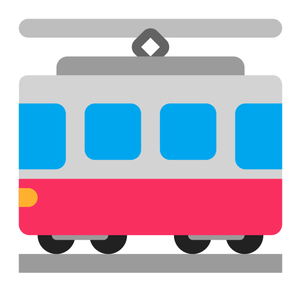 Tram Car Flat