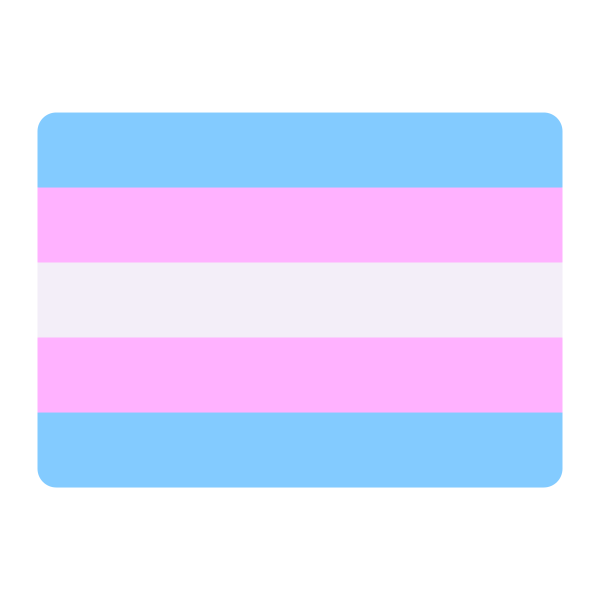 Transgender Flag Flat