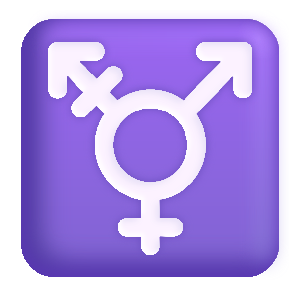 Transgender Symbol Color Vector