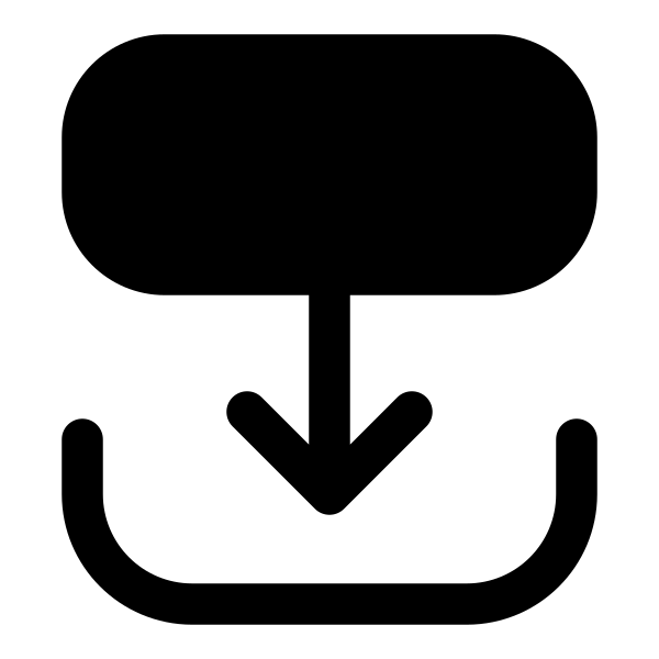 Transition Down Vector