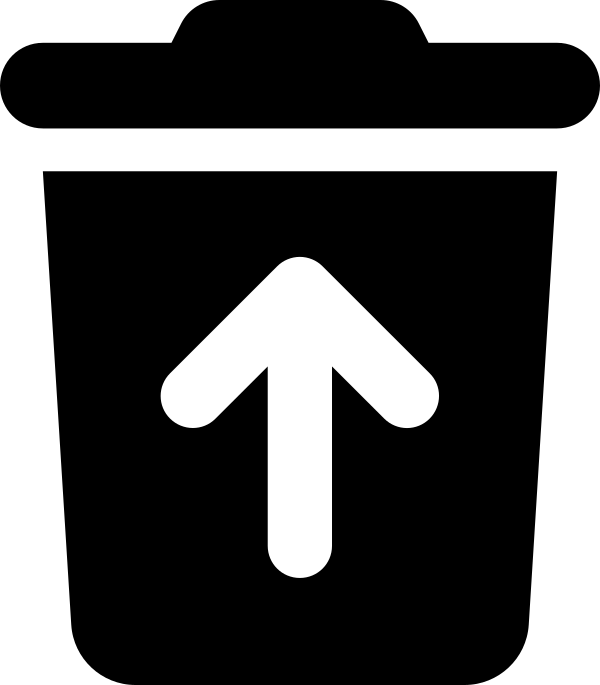 Trash Arrow Up