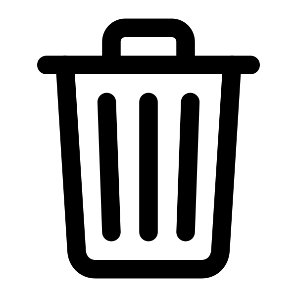 Trash Outline