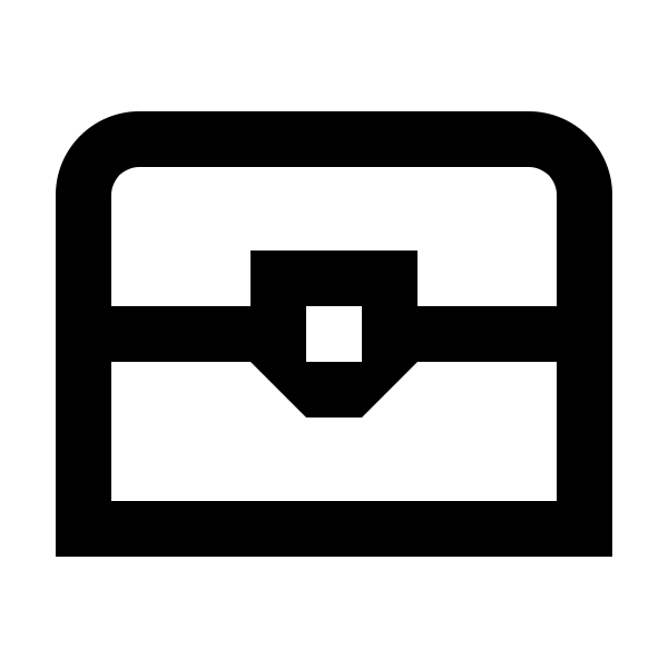 Treasure Chest Outline