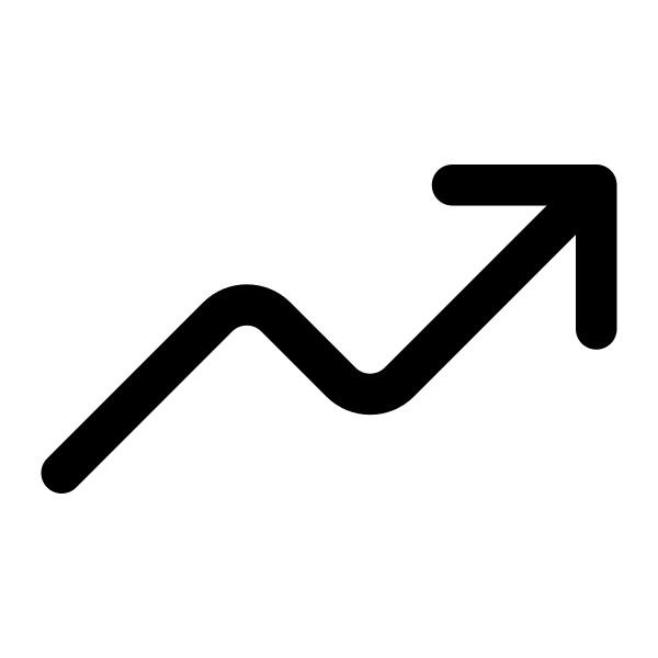 Trending Up Outline