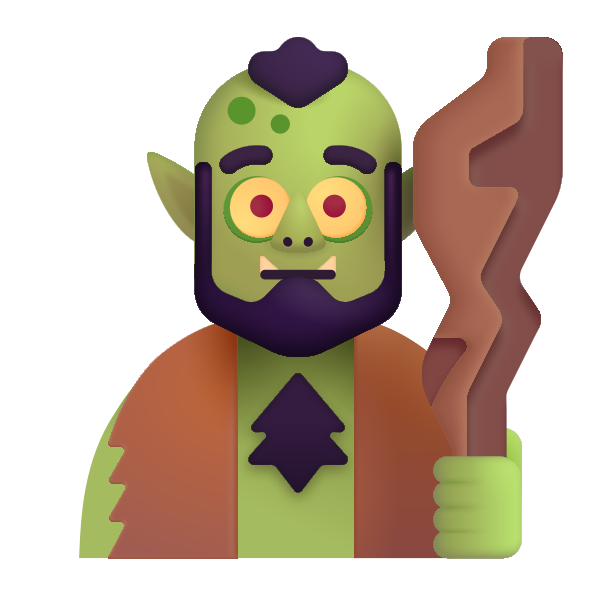 Troll Color Vector