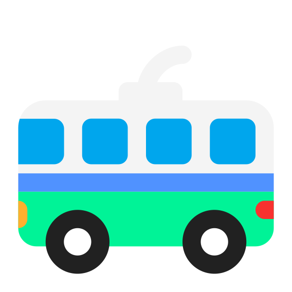 Trolleybus Flat