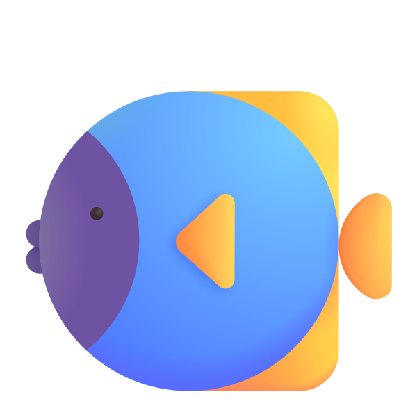 Tropical Fish Color Vector