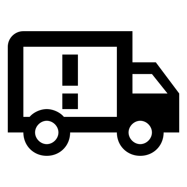 Truck Alert Outline