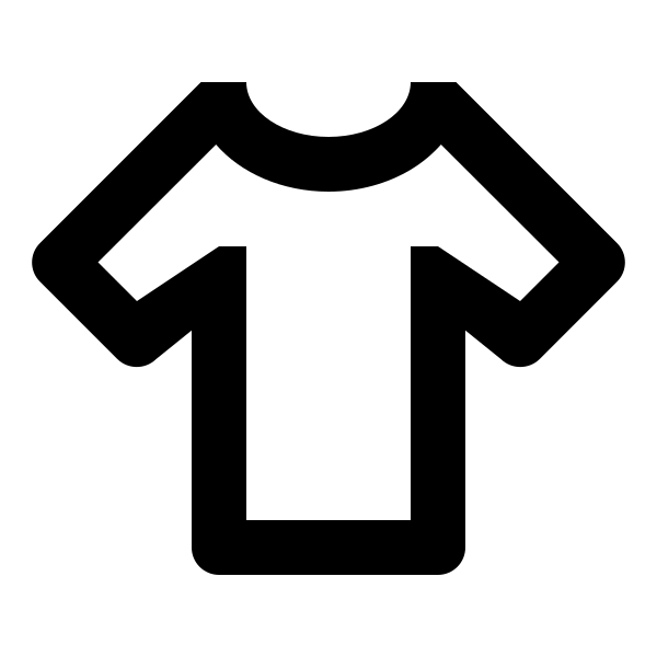 Tshirt Crew Outline
