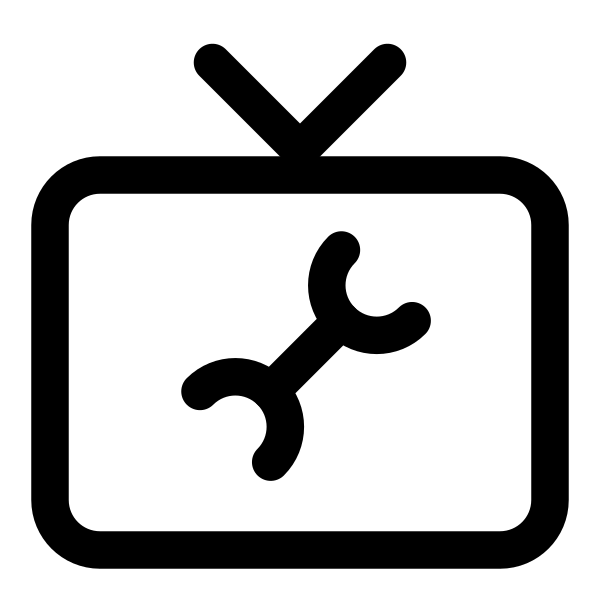 Tv Fix Vector