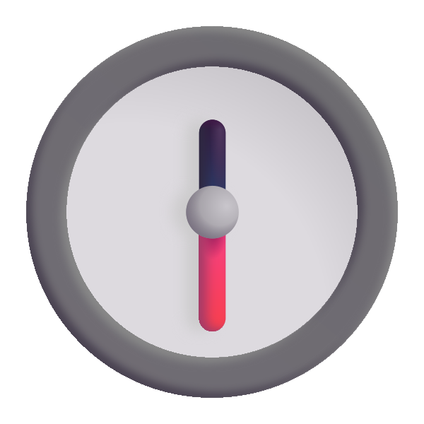 Twelve Thirty Color Vector