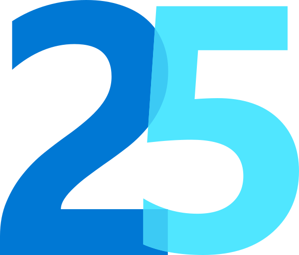 Twenty Five Vector