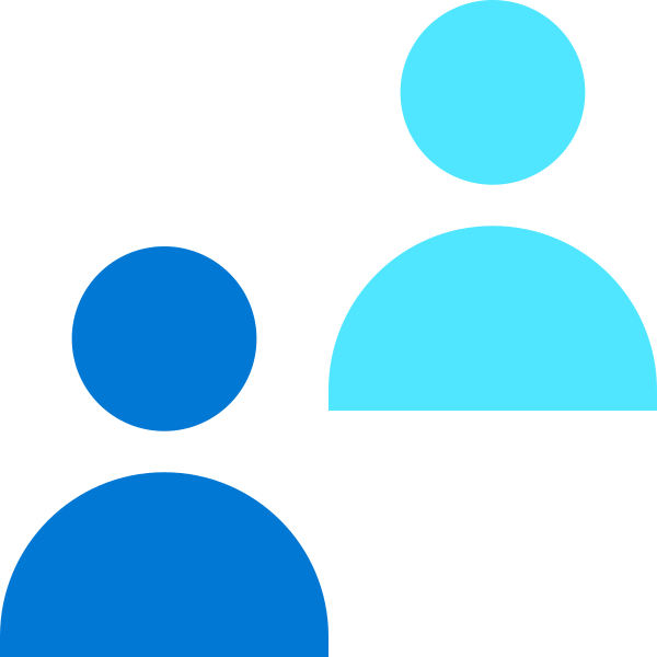 Two People Vector
