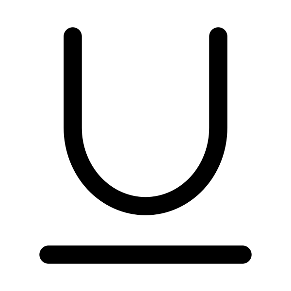Type Underline