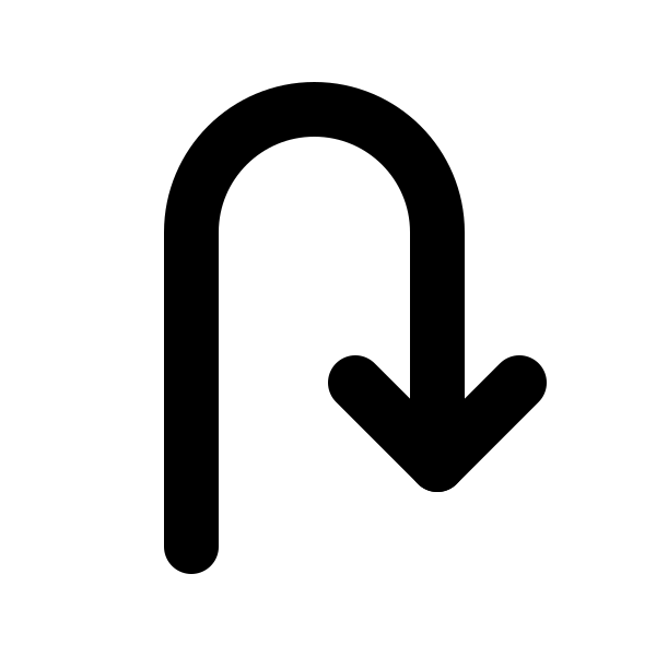 U Turn Right